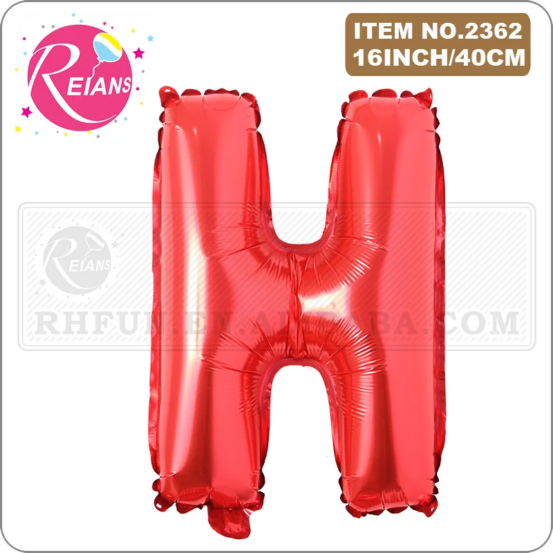 

Красные фольгированные шары с буквами и цифрами