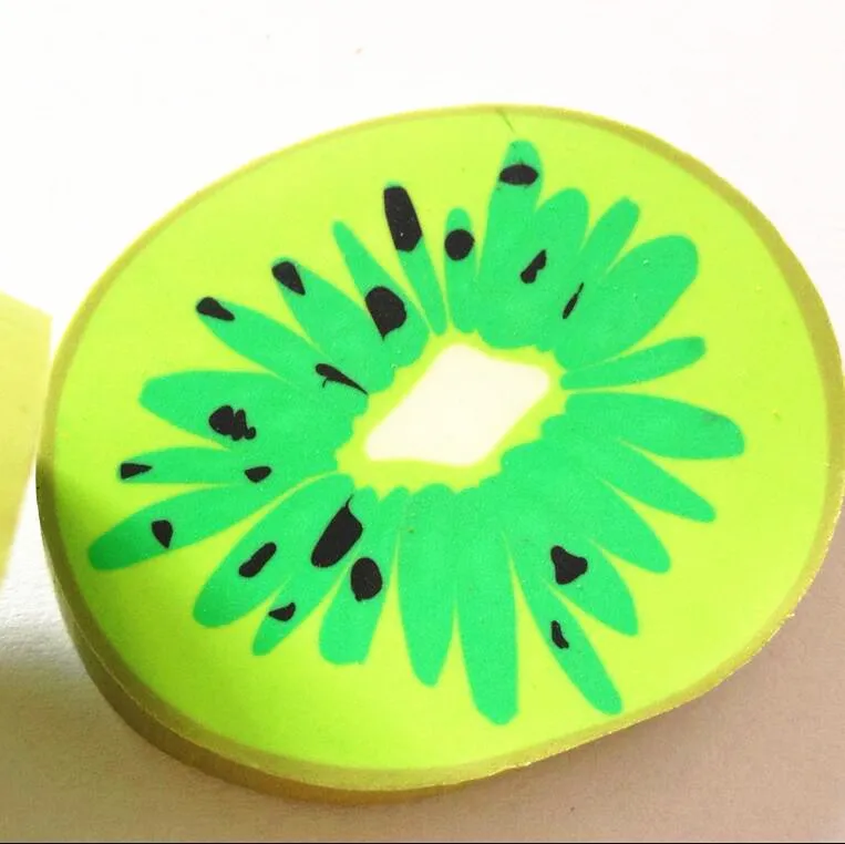 Ластик Kawaii Kiwifruit 1 шт./лот хороший ластик для карандашей забавный подарок