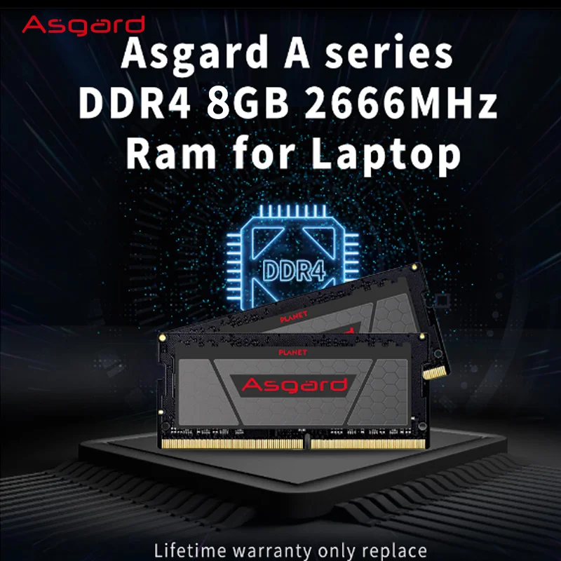 Оперативная память для ноутбука Asgard DDR4 8 ГБ 16 32 2666 МГц 3200 Sodimm серии A1 | Компьютеры и