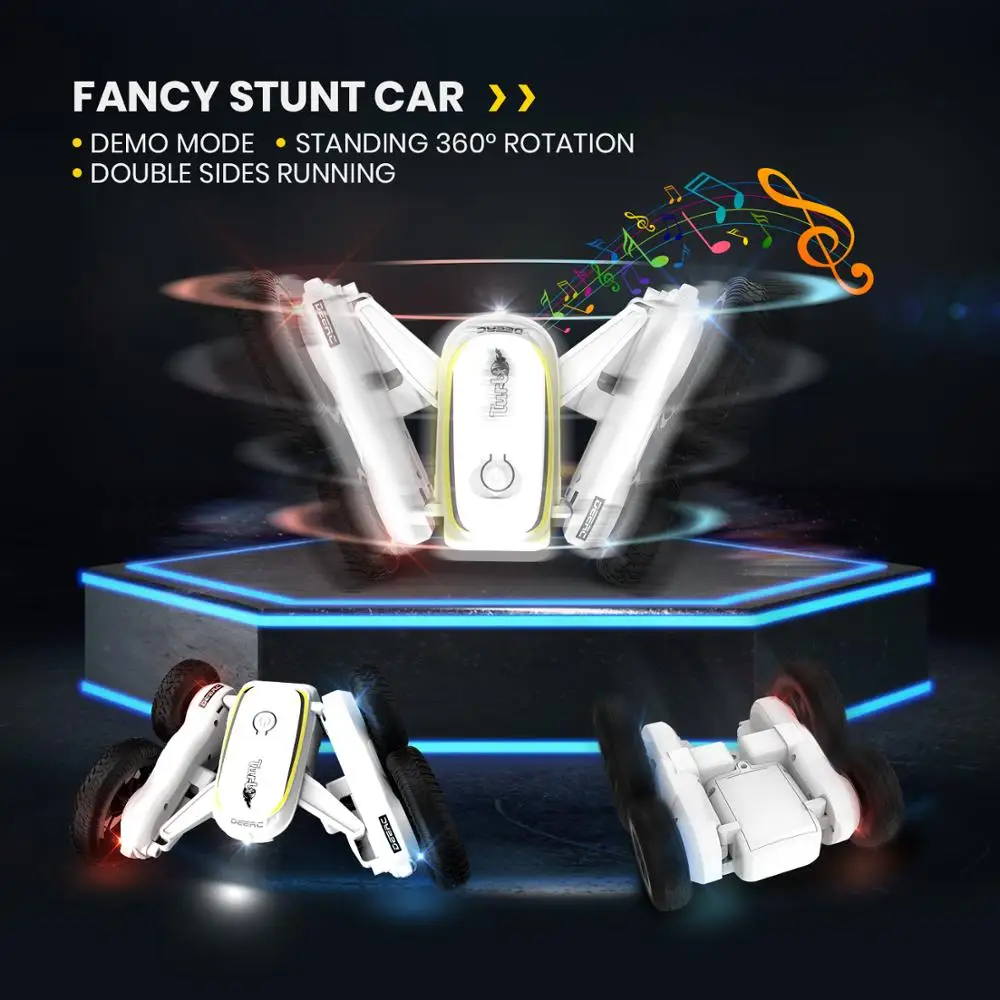 DEERC 1:10 RC автомобиль 4WD Drift Remote Control Car Crawler 1/10 трюковые гоночные автомобили с 2