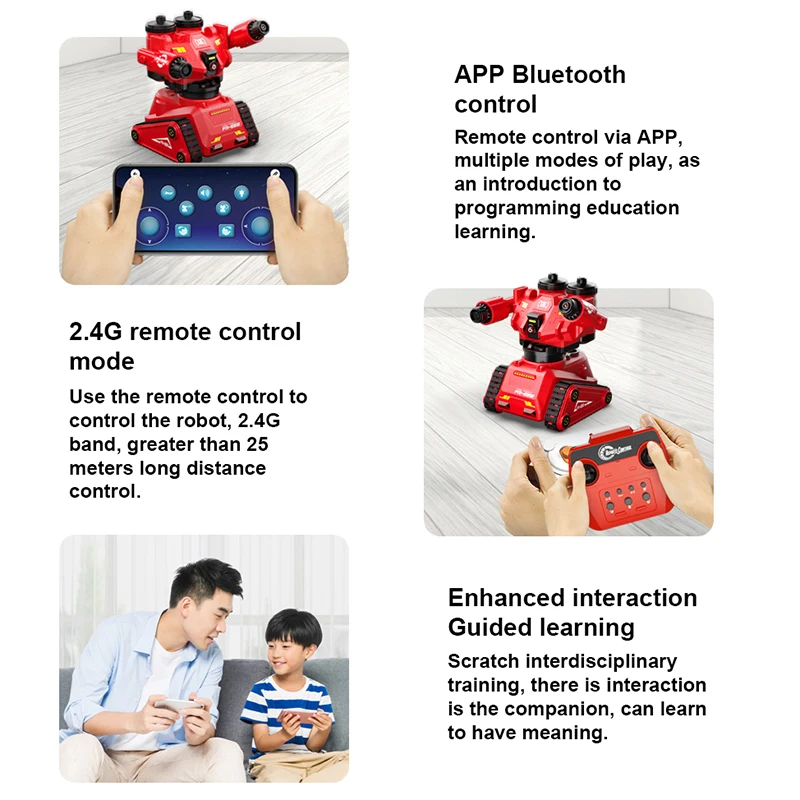 Робот-трансформер с пультом дистанционного управления 2 4 ГГц вращение на 170