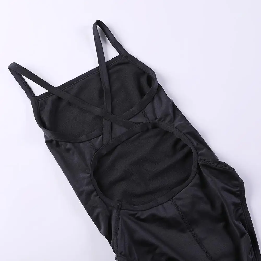 La Isla женский Гладкий твердый Элитный спортивный Спортивный цельный купальник