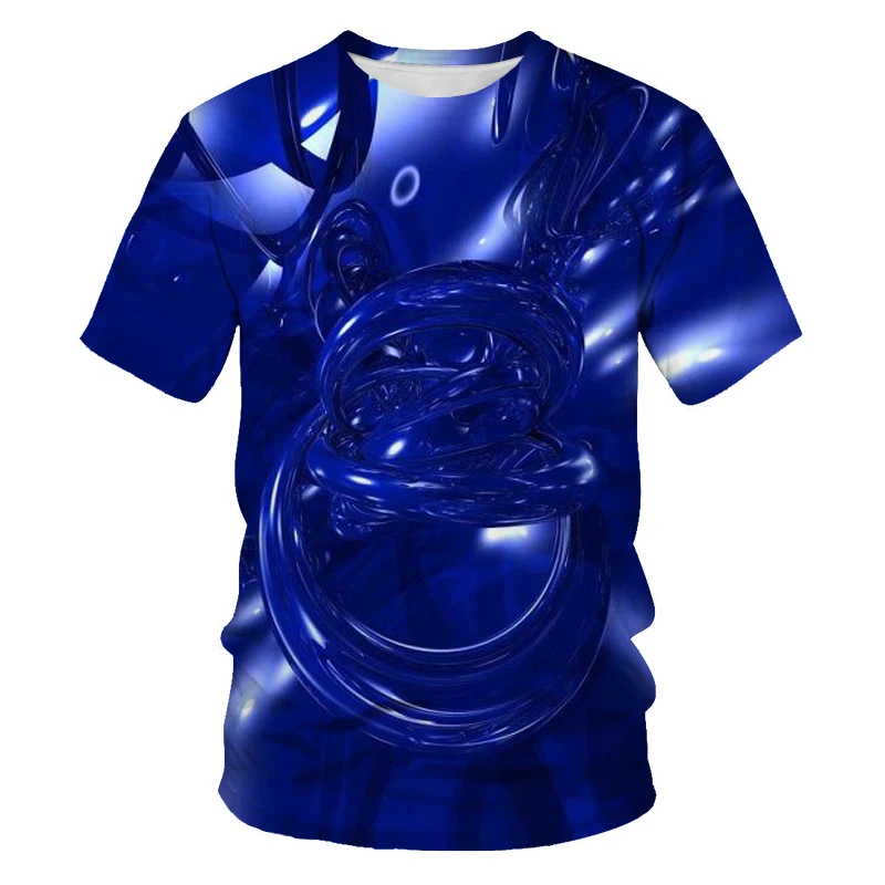 

2021 summer hot sale men's and women's T-shirt fashion 3D printing fashion casual sports T-shirt short sleeve O-neck breathable