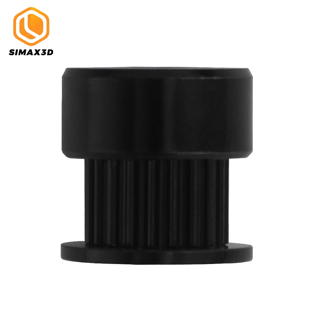 SIMAX3D 1 шт. черный GT2 зубчатый шкив 20 Зубы Алюминиевый диаметр 6/10 мм Ширина ремня 5/6