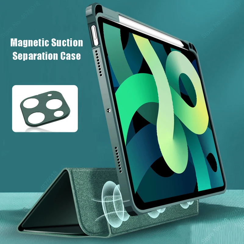 

Magnet Split Case For iPad 9.7 2017 2018 Cover iPad Air 1 Air 2 Case for iPad Air 4 2020 10.9 Air3 10.5 iPad 5th 6th Cases Cover
