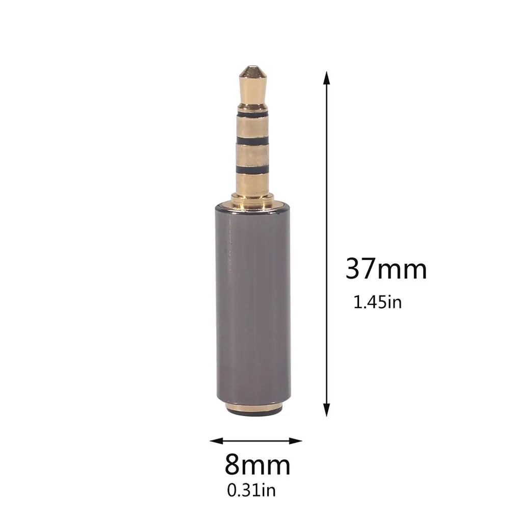 1 шт. 3 5 мм штекер разъем для наушников аудио OMTP к CTIA конвертер Aux адаптер |