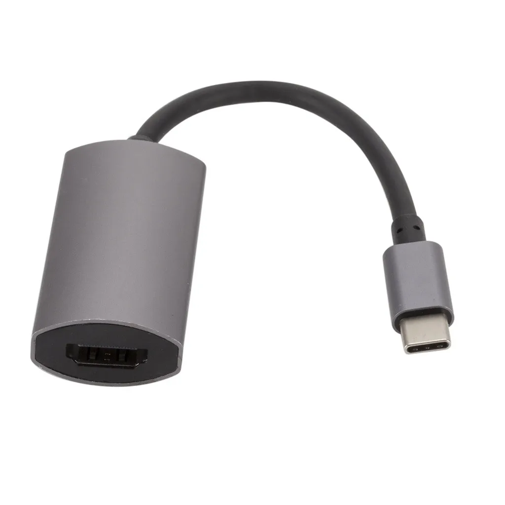Binmer 19,5 см USB 3,1 Тип C USB-C к HDMI 4K кабель HDTV адаптера для samsung Galaxy Note 10/10 плюс Mac Book Air# G1