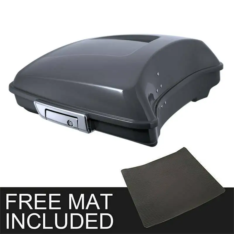 Мотоциклетный багажник + защелка 5 дюйма для Harley Tour Pak Touring Street Glide Road King Electra 2014-2024