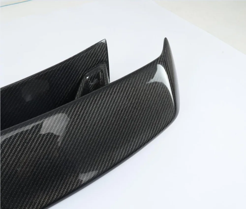 Углеродное волокно заднее крыло багажника выступ Спойлеры для 08-14 Audi TT TTRS Coupe 2