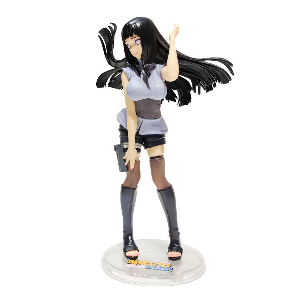 Экшн-фигурка Naruto Shippuden Byakugan Hinata Hyuga Аниме Модель Статуэтка из ПВХ коллекционные