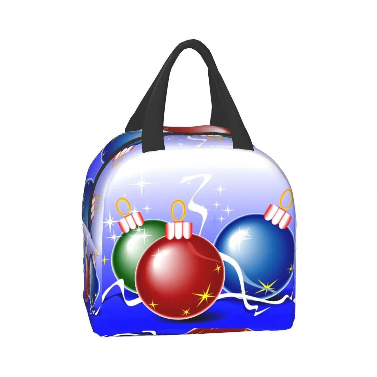 

Украшения, рождественские шары, стеклянная Праздничная сумка для ланча унисекс