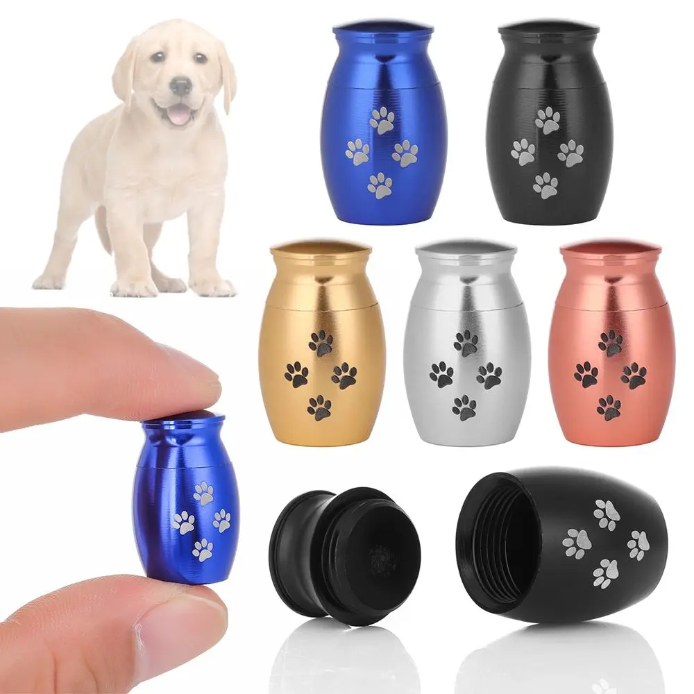 

Storage Box Cat Memorial Aluminum Alloy Beloved Pet Pet Cremation Urns Keepsake Ashes Holder