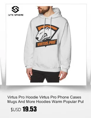 Virtus Pro толстовка с капюшоном Virtus Pro подписанные плееры толстовки XXL мужской пуловер худи хлопок красный зимний стильный длинный рукав Свободные толстовки