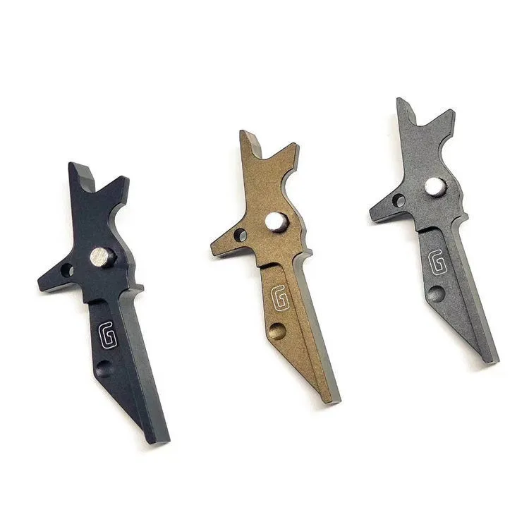 

Steel Geissele Super Dynamic Enhanced Trigger SDE Trigger for Toy Gun Electric Airsoft AEG Gel Blaster AR Receiver Ver.2 Gearbox