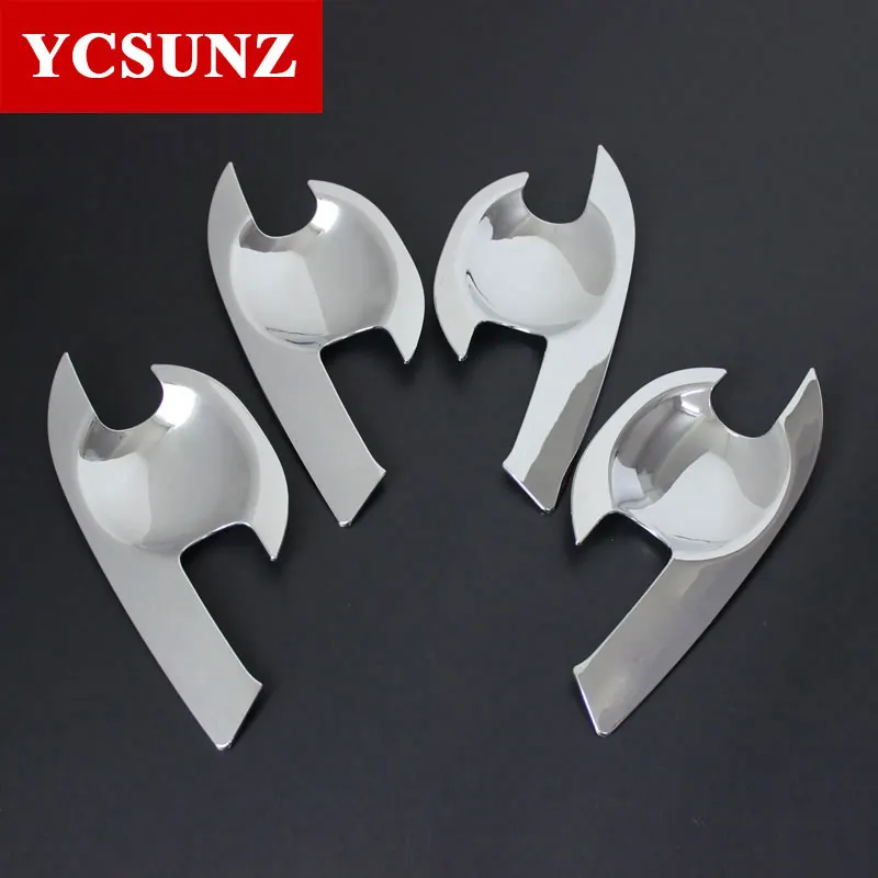 Автомобильные аксессуары ABS Хромированная дверная ручка внутренняя отделка для