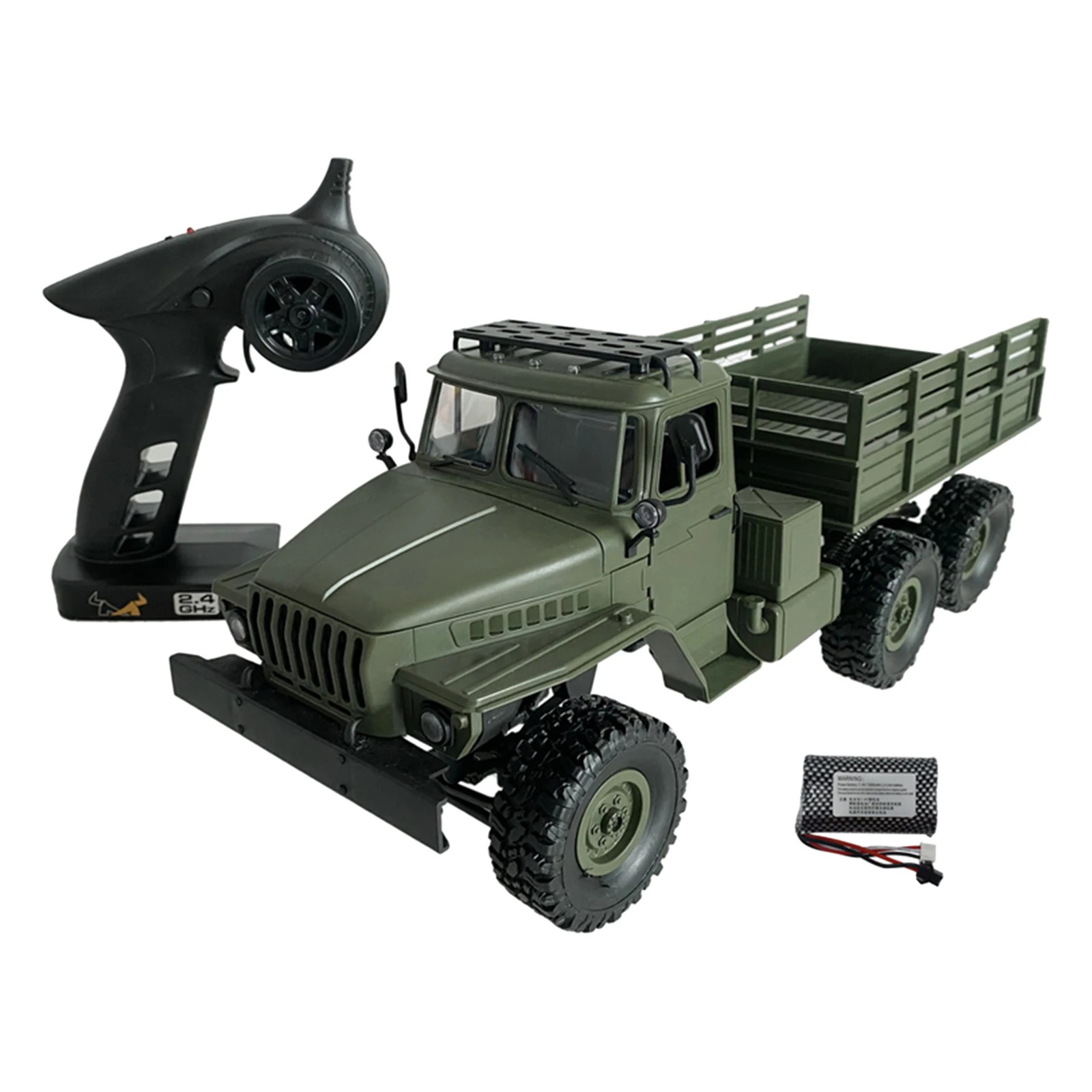 1/16 MN88S Радиоуправляемая машина 6WD внедорожник военный грузовик с фарой игрушка