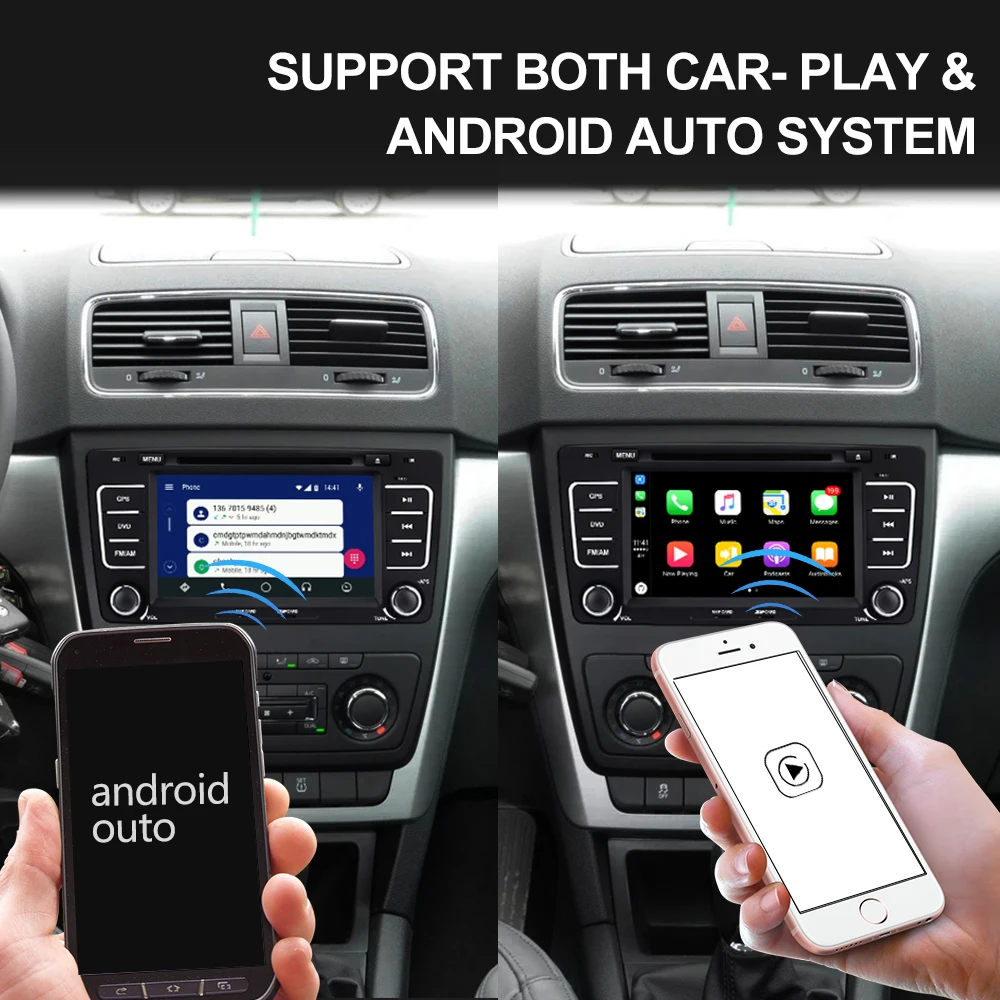 Isudar Android 9 Авторадио для SKODA/Octavia 2009-2013 Автомобильный мультимедийный плеер 2 Din DVD gps 4 ядра ram 2 Гб rom 16 Гб fm-радио
