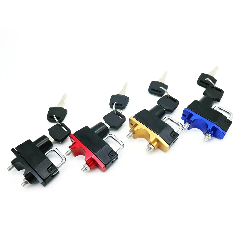 

For HONDA CBR500R CB500F CB500X 2013-2020 Helmet Lock Motorcycle Accessories on Front Bar Clamp/ Rear Passenger Footrest Bracket