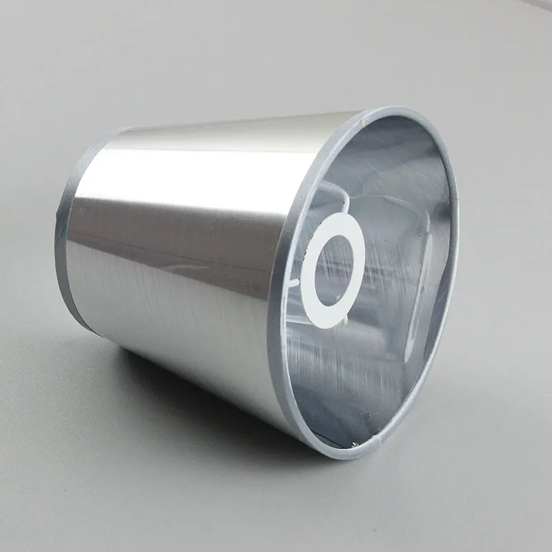 Современные хромированные Светоотражающие Чехлы для ламп модные абажуры из ПВХ