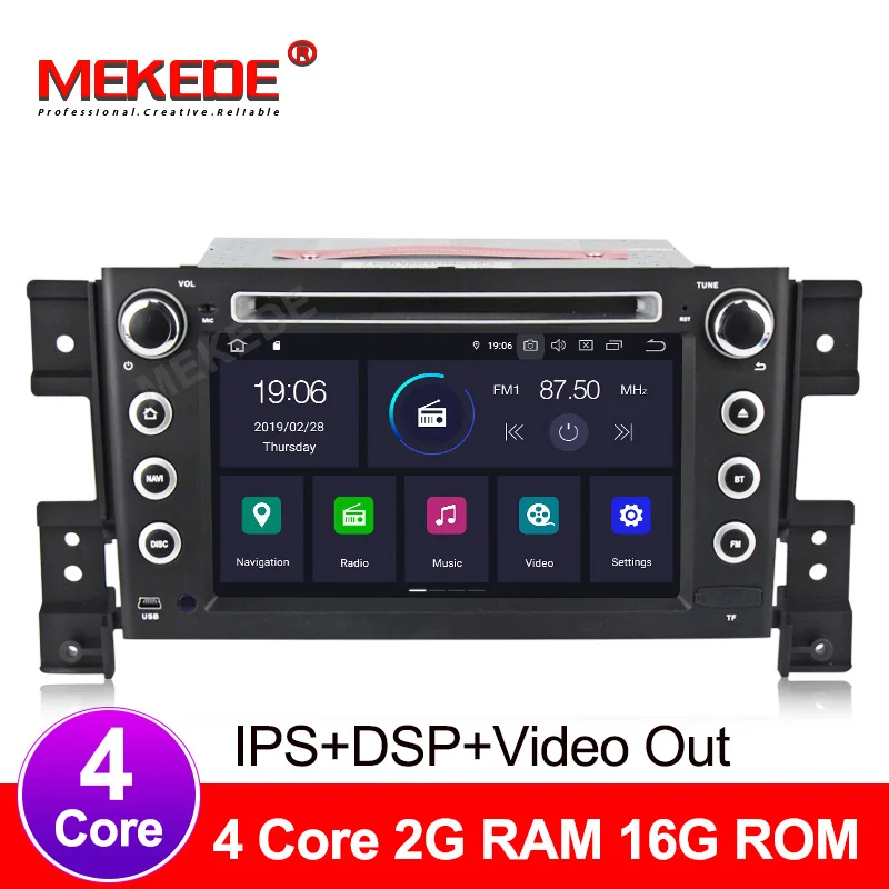 MP5-Multimedia-плеер Авто IPS сенсорный DSP экран Android 9 0 автомобильный Радио Стерео DVD