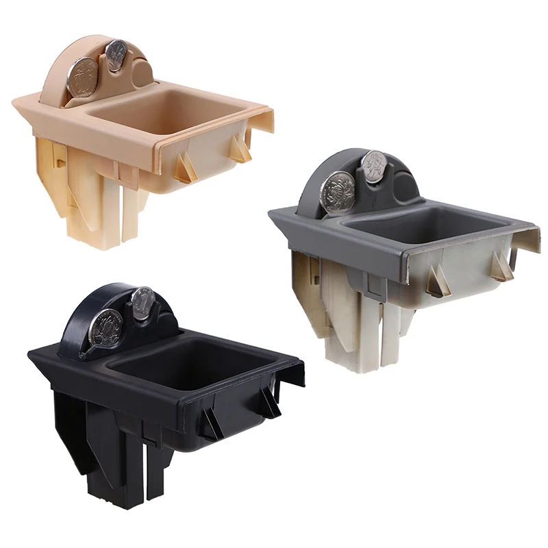 Автомобильный держатель для монет POSSBAY черный/серый/бежевый BMW 3 серии E46