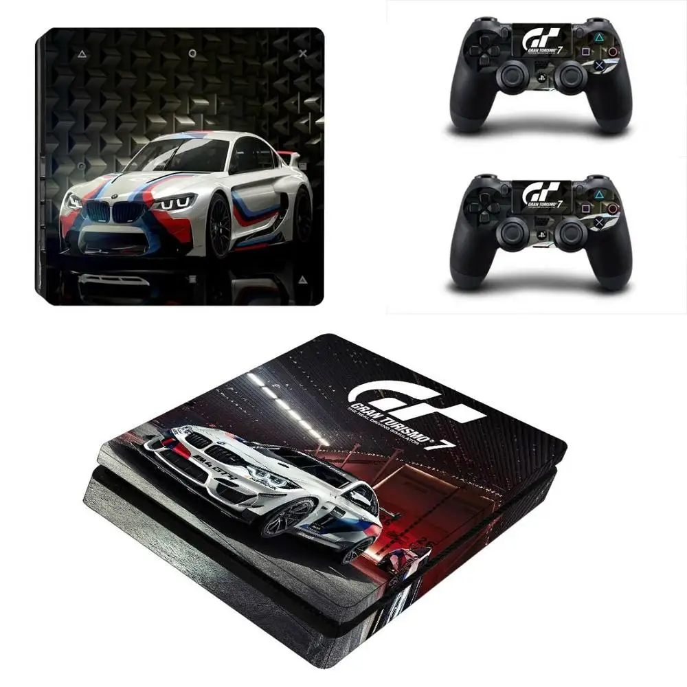Гран Туризмо GT Sport PS4 тонкий Стикеры s Play station 4 кожи наклейка для Игровые приставки
