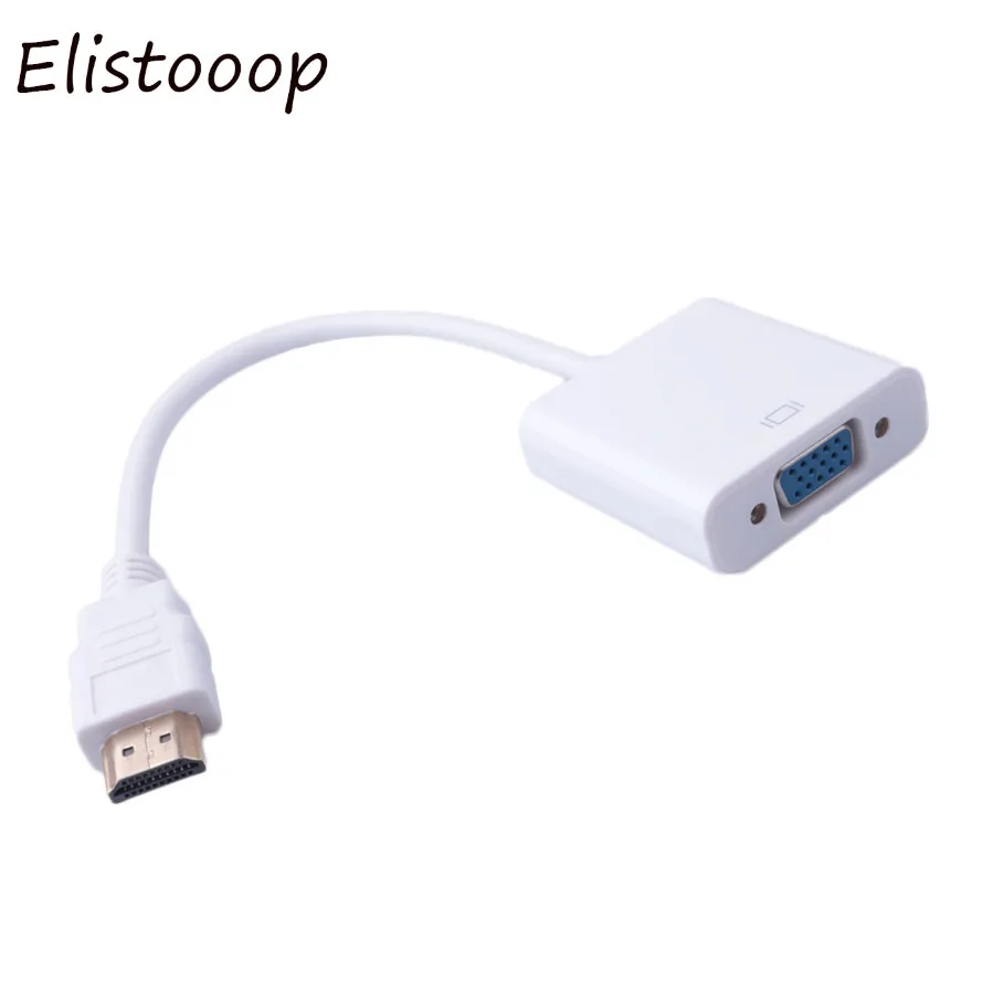 Адаптер HDMI-совместимый с VGA RGB мама к видео преобразователь адаптер 1080P HD TV монитор