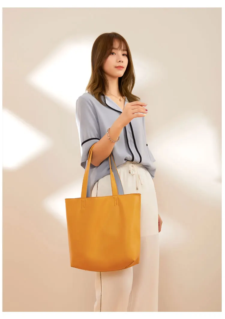

Women's Bag Tote Bag Women's Simple Commute Large-capacity One-shoulder Bag 2021 New 100-pack Stylish and Durable Handbags