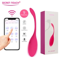 9 frequency silicone vibrator app wireless remote control vibrating egg g spot massage kegel ball adult games sex toys for women