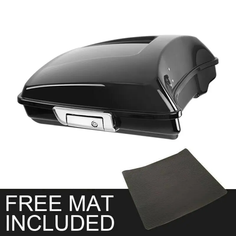 Мотоциклетный багажник + защелка 5 дюйма для Harley Tour Pak Touring Street Glide Road King Electra 2014-2024