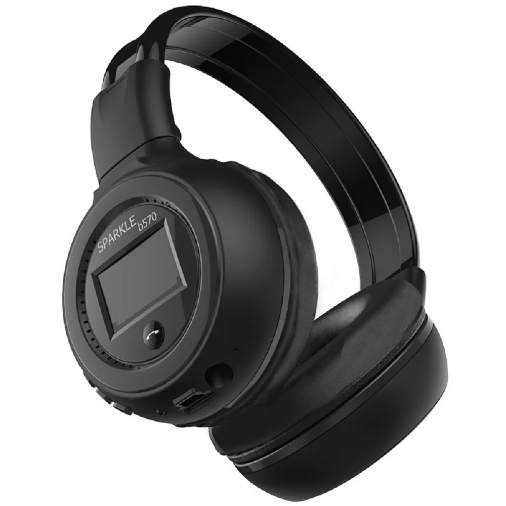 

B570 Wireless Headphones 4.0 Stereo Outdoor Sports Headset With Mic Supports AUX TF Card FM Radio Player For Iphone Xiaomi