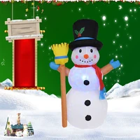 180cm giant inflatable jitter snowman blows up fancy toys christmas festive santa claus event party decor stage props gifts
