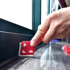 2 шт.компл. Мини Ручной скребок для инструментов утилита практичный напольный очиститель плиточный приспособление для очистки поверхностей клей лопатка для удаления остаточных продуктов скребок инструментальный