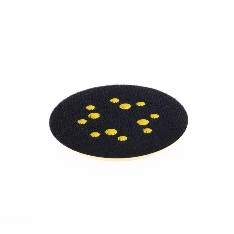 

5 Inches 125 MM 8-Hole Back-up Sanding Pad 4 Nails Hook and Loop Sander Backing Pad for Electric Grinder Power Tools Accessories