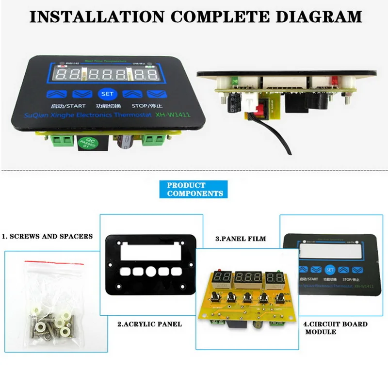 Светодиодный термостат для контроля температуры | Инструменты