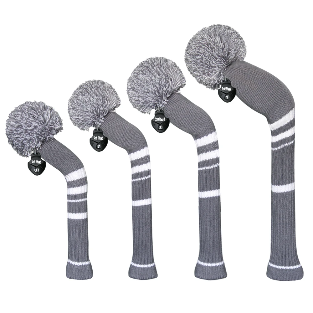 Новинка 2021 года стильные головные уборы для гольфа набор из 4 шт. водителя