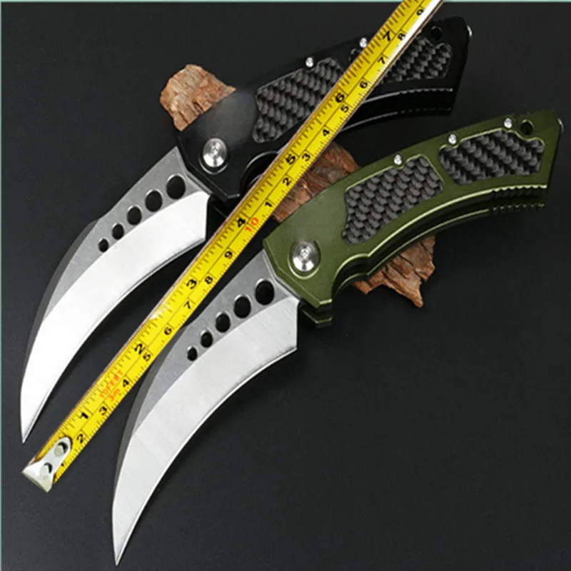 Карманный нож MT A20 Hawk 5cr15 острые лезвия из авиационного алюминия и углеродного