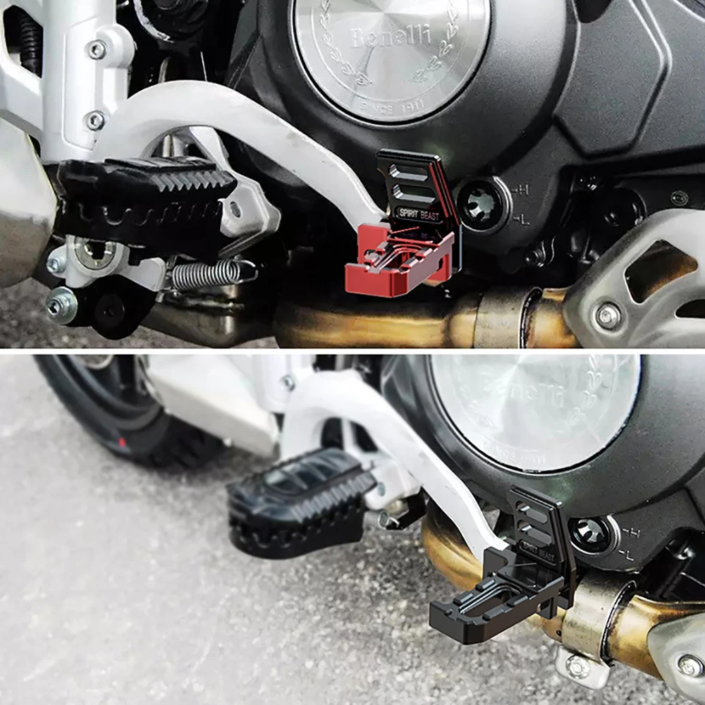 Подставка для ног мотоцикла Spirit Beast педаль тормоза подножка чехол Benelli TRK502 TRK251 TNX