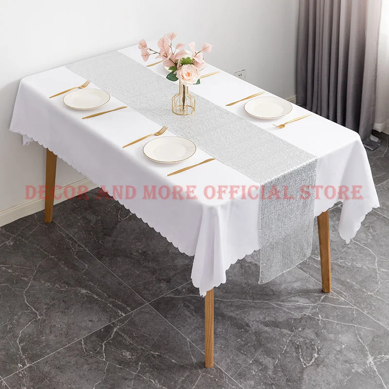 10 шт./лот оптовая продажа блестящие скатерти с блестками украшение для вечерние