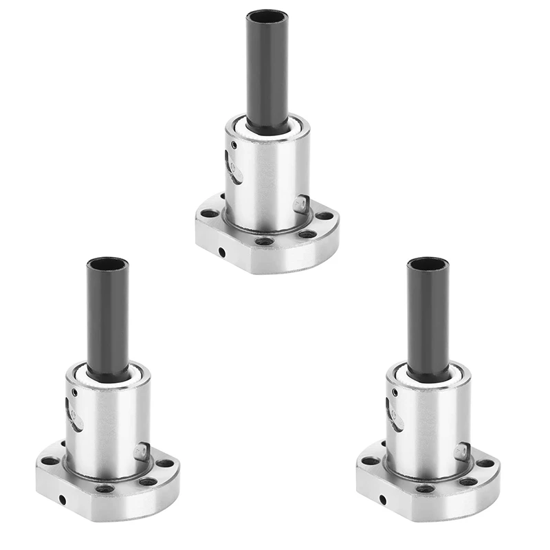 Top 3Pc для SFU1605 шариковая гайка 16 мм шариковый винт RM1605 фланец одинарная шаровая 1605