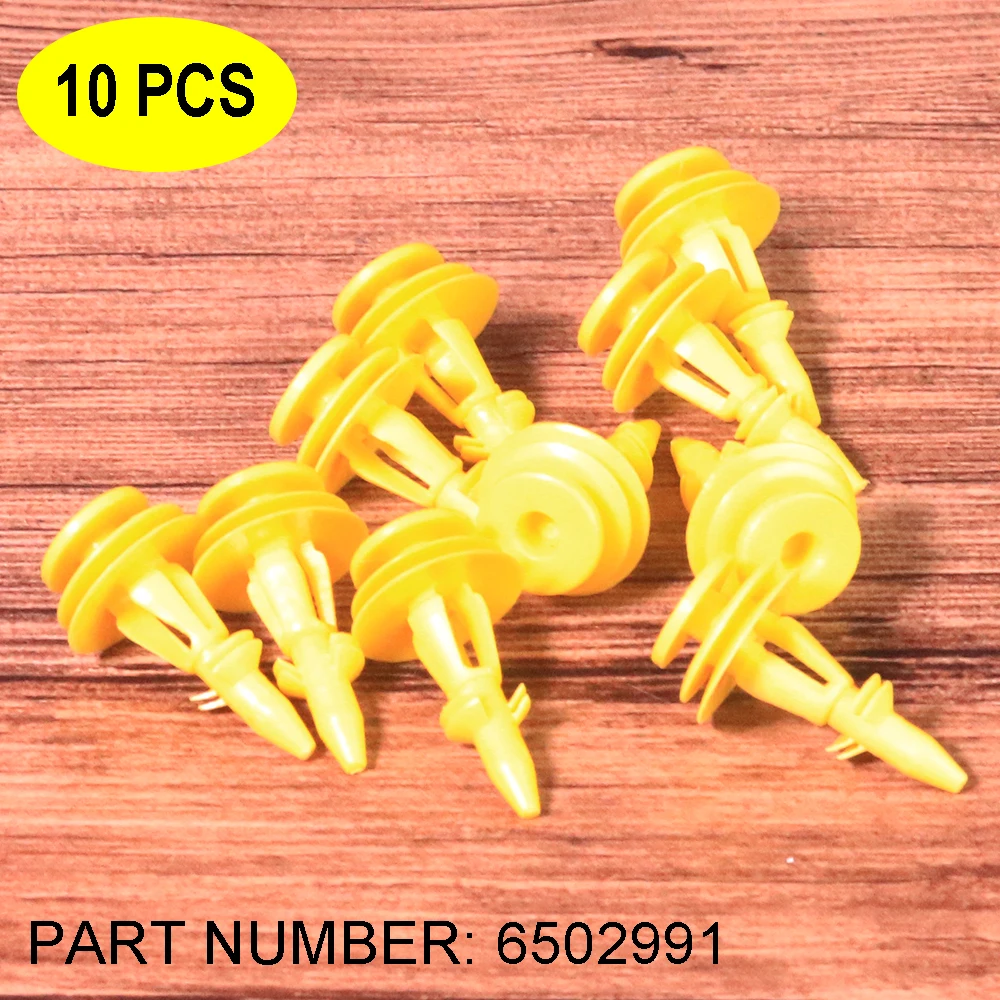 10 шт. зажим для задней панели двери Retainert 6502991 подходит Jeep Grand Cherokee Chrysle Breeze WJ Laredo Dodge