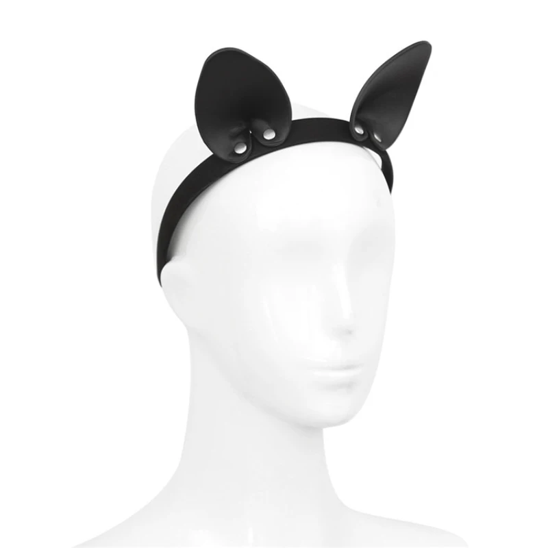 Ролевые Фетиш сексуальные уши демона для женщин и мужчин гей Кружевная повязка