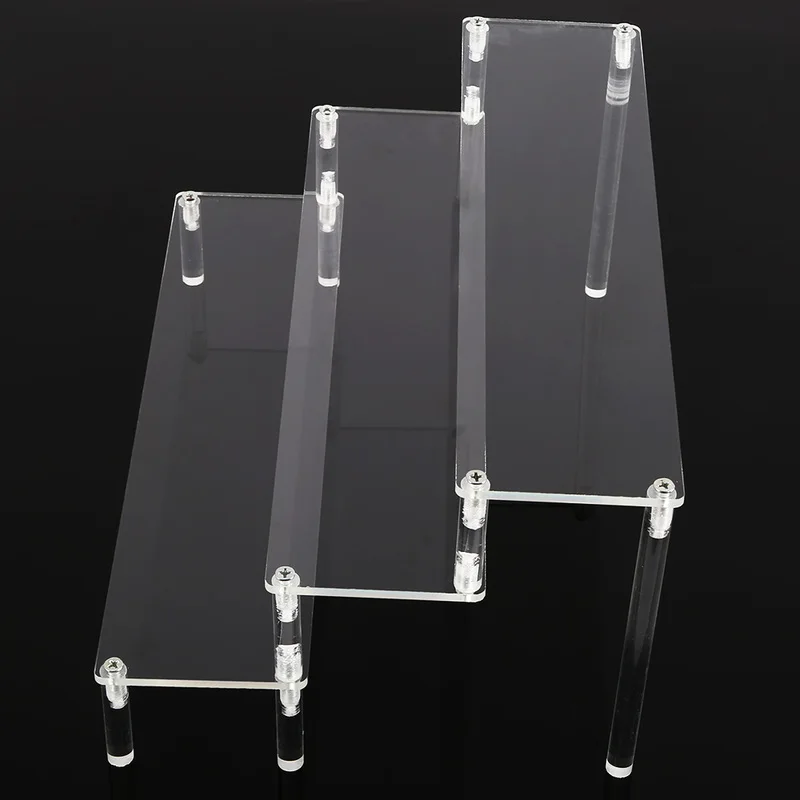 3 слойная акриловая стойка для хранения косметики съемный держатель ювелирных