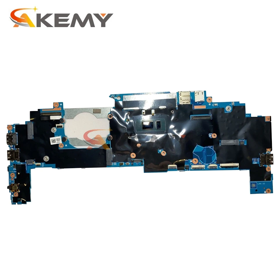 akemy for lenovo thinkpad x1 yoga 2018 notebook motherboard 17800 1 448 0cx04 0011 fru 01yn204 cpu i7 8550u ram 8gb 100 test free global shipping