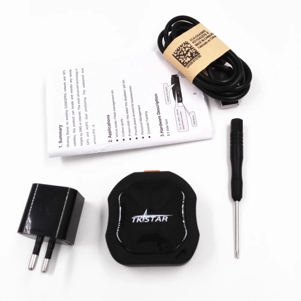 Мини Портативный TK STAR TL109 LK109 GPS/GSM/GPRS трекер с длительным временем работы в режиме