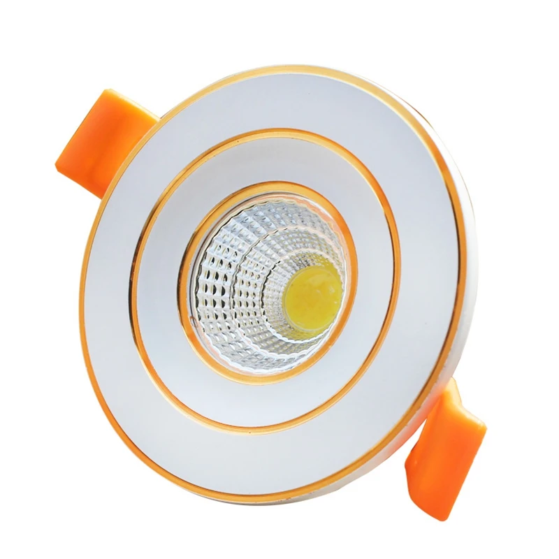 Светодиодный SCR лампа прожектор с затемнением 3 Вт 5 встроенный потолочный