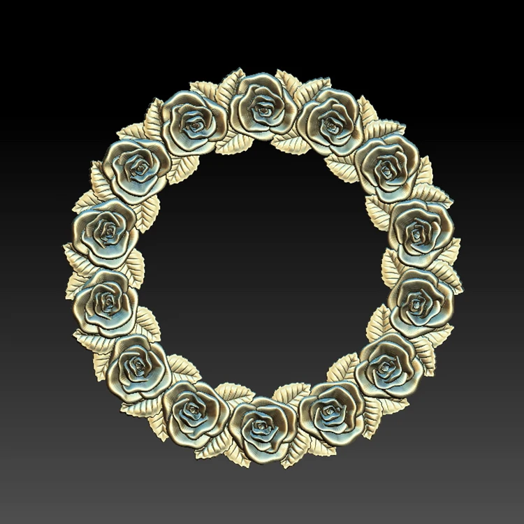 Рамка для цифровых файлов 3d модель рельеф гравировки с ЧПУ в формате STL artcam