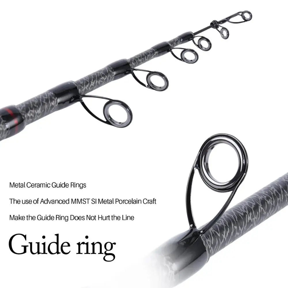 Спиннинг Sougayilang телескопическая удочка 99% углеродное волокно для заброса