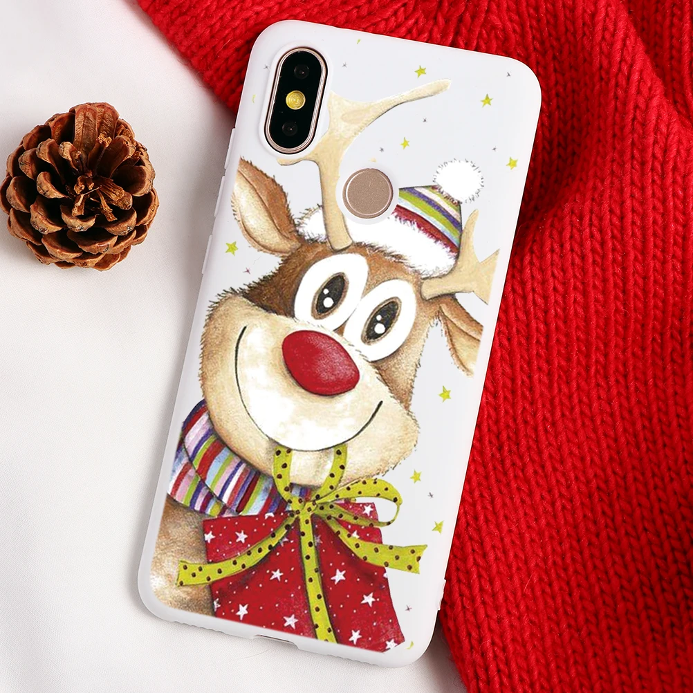 sdbdzlu Веселый Рождественский олень мягкие чехлы из ТПУ для Xiaomi Redmi K20 CC9e Примечание 4X5 5A, 7, 6, 8, 9, SE Pro A2 Lite A1 6X 5A 6 6A плюс S2 7A чехол - Цвет: sdbdzlu