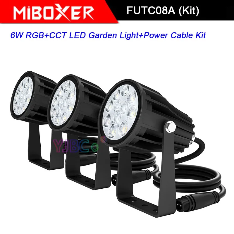 Miboxer FUTC08A 6 Вт RGB + CCT светодиодный садовый светильник DC24V 65 Светодиодный источник